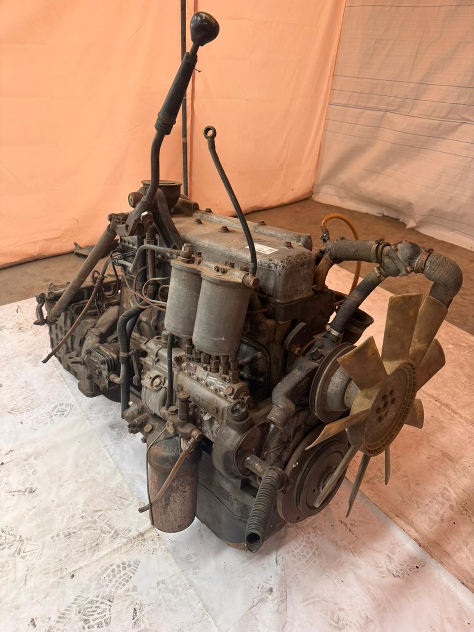 ［USED ENGINE］TATA 1612 FR MT 2WD INDIA