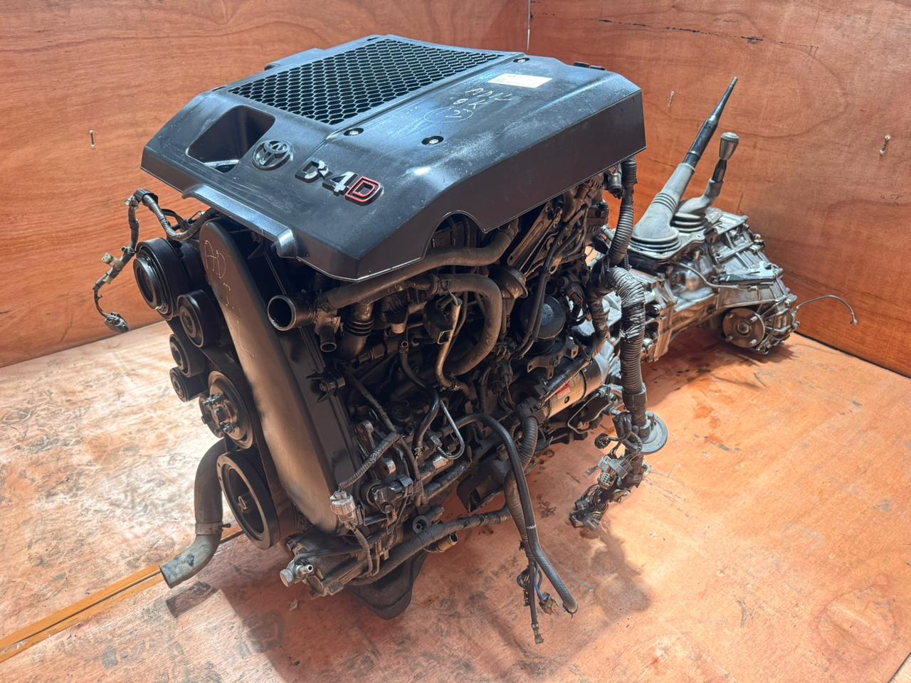 ［USED ENGINE］TOYOTA 1KD FF MT 4WD INDIA