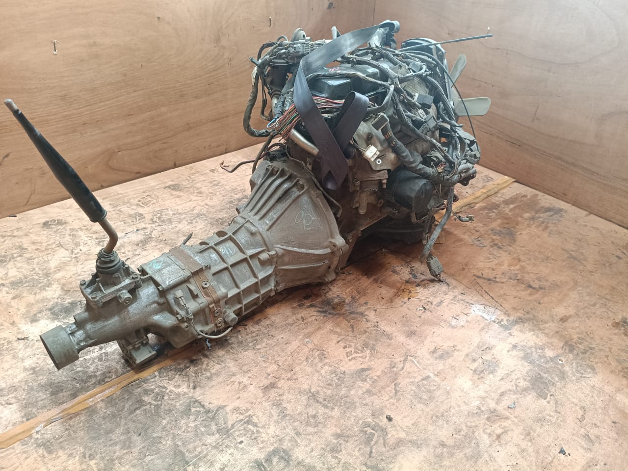 ［USED ENGINE］TOYOTA 2L FR MT 2WD INDIA