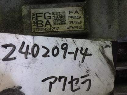 [AUTOMATIC MISSION ASSY]MAZDA AXELA SPORT BM5FS P5-VPS AT 2WD #0BD3253176719