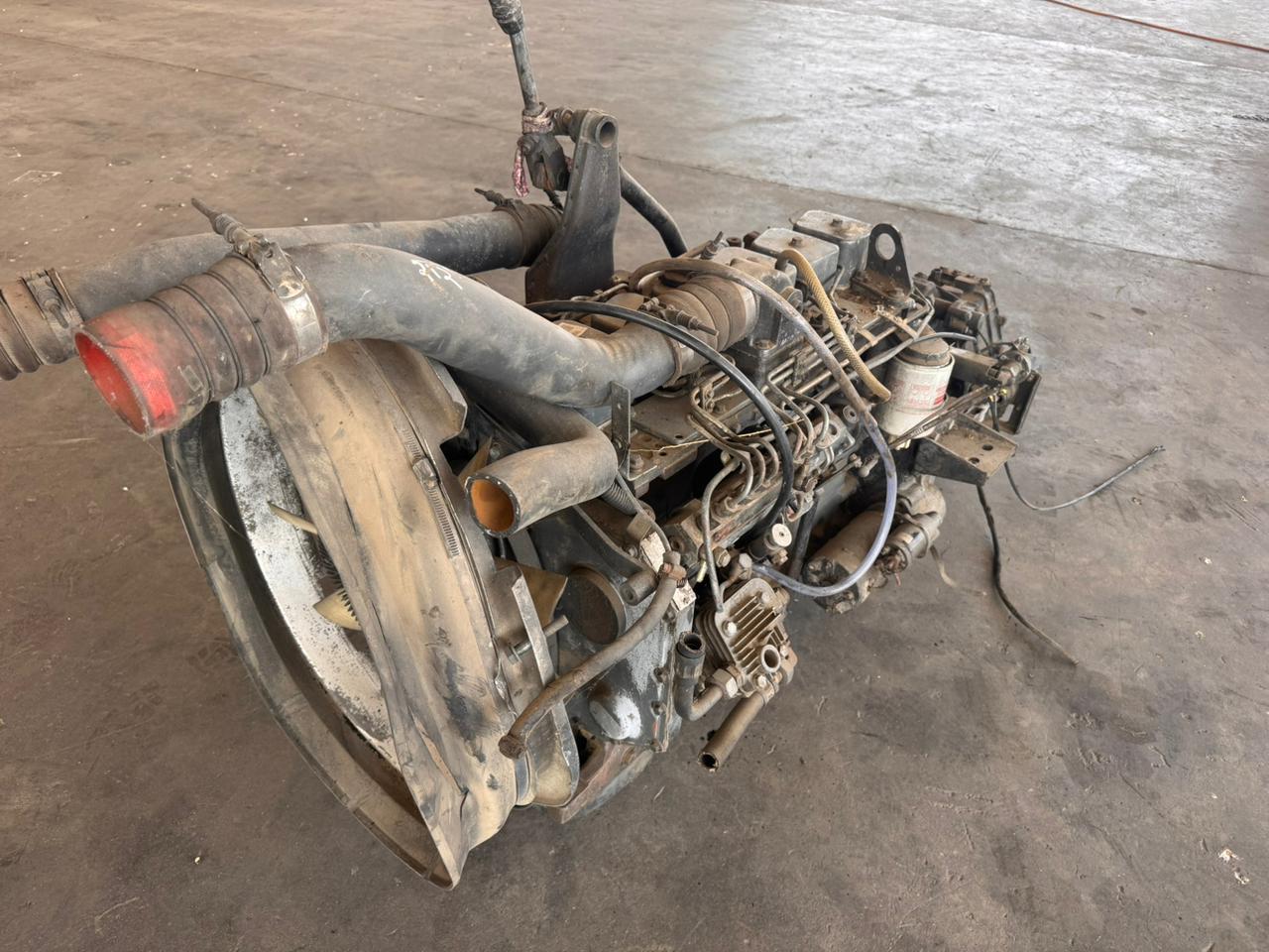 ［USED ENGINE］TATA 6BT CUMMINS INLINE PUMP FR MT 2WD INDIA
