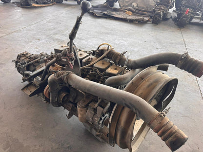 ［USED ENGINE］TATA 6BT CUMMINS INLINE PUMP FR MT 2WD INDIA