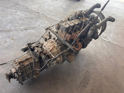 ［USED ENGINE］TATA 6BT CUMMINS INLINE PUMP FR MT 2WD INDIA