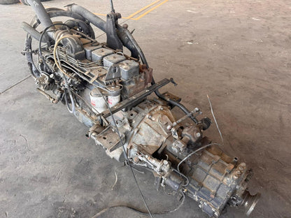 ［USED ENGINE］TATA 6BT CUMMINS INLINE PUMP FR MT 2WD INDIA