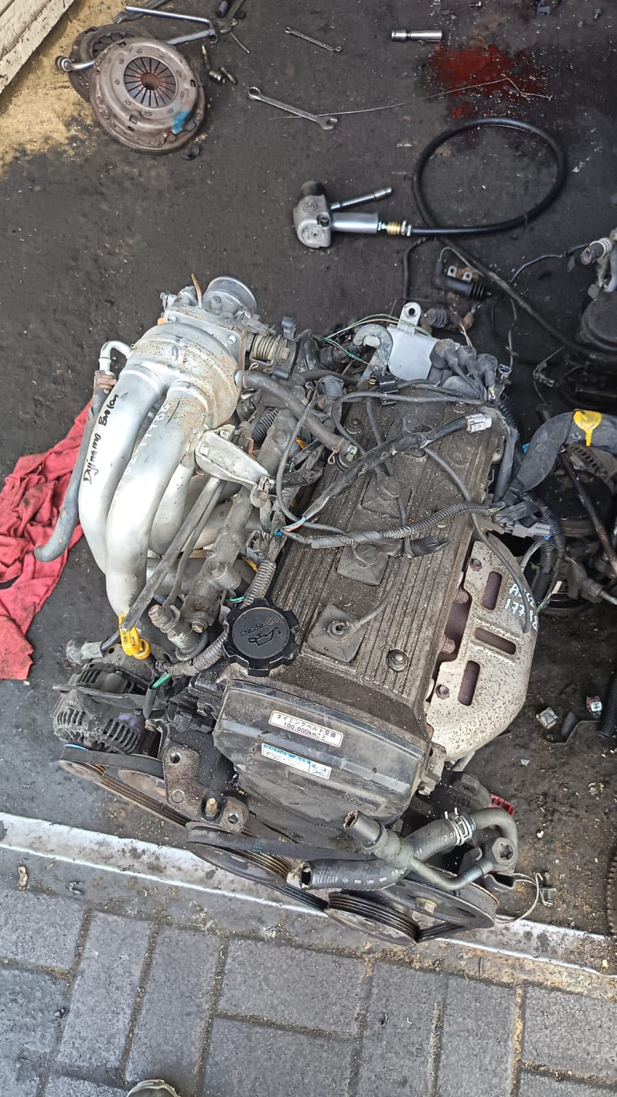 ［USED ENGINE］ TOYOTA 5E-FE NGB COIL JAPAN