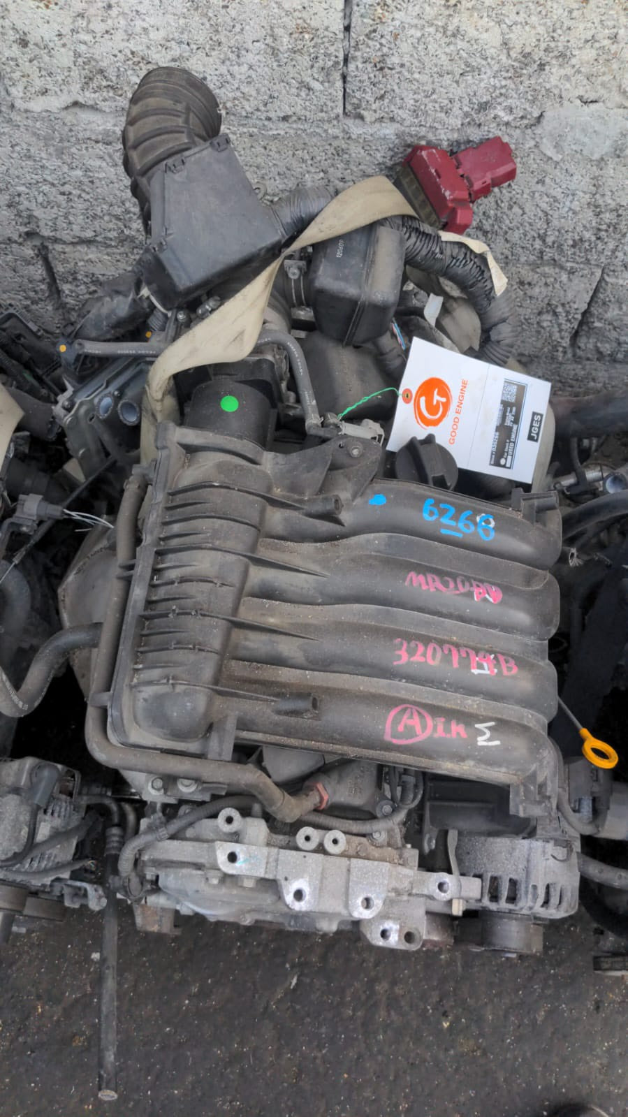 ［USED ENGINE］ NISSAN MR20DD FF AT 2WD 2SENSOR JAPAN