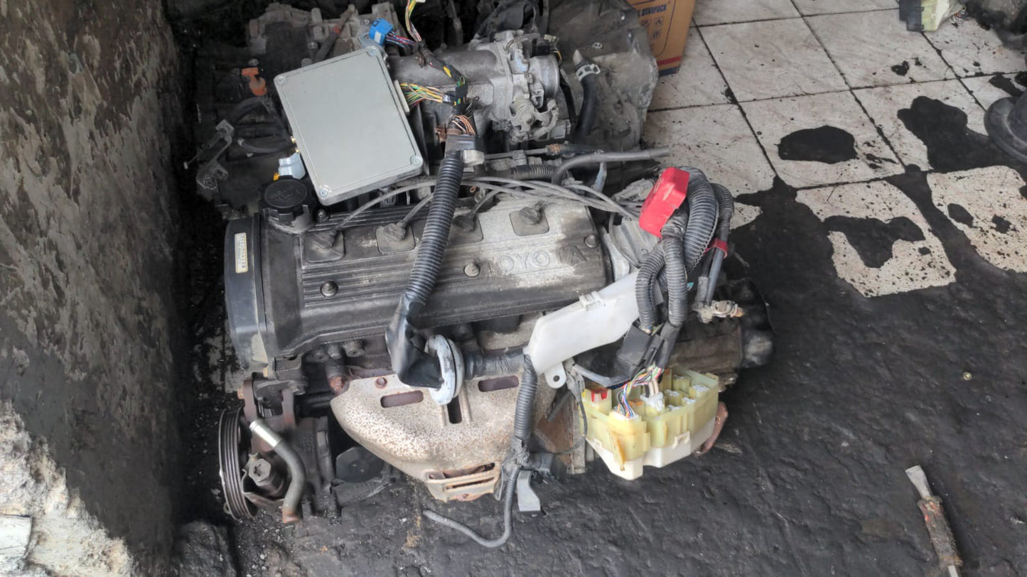 ［USED ENGINE］ TOYOTA 5E-FE FF MT 2WD DELCO JAPAN