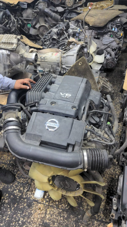 ［USED ENGINE］ NISSAN VQ40 FR MT 4WD AUSTRALIA