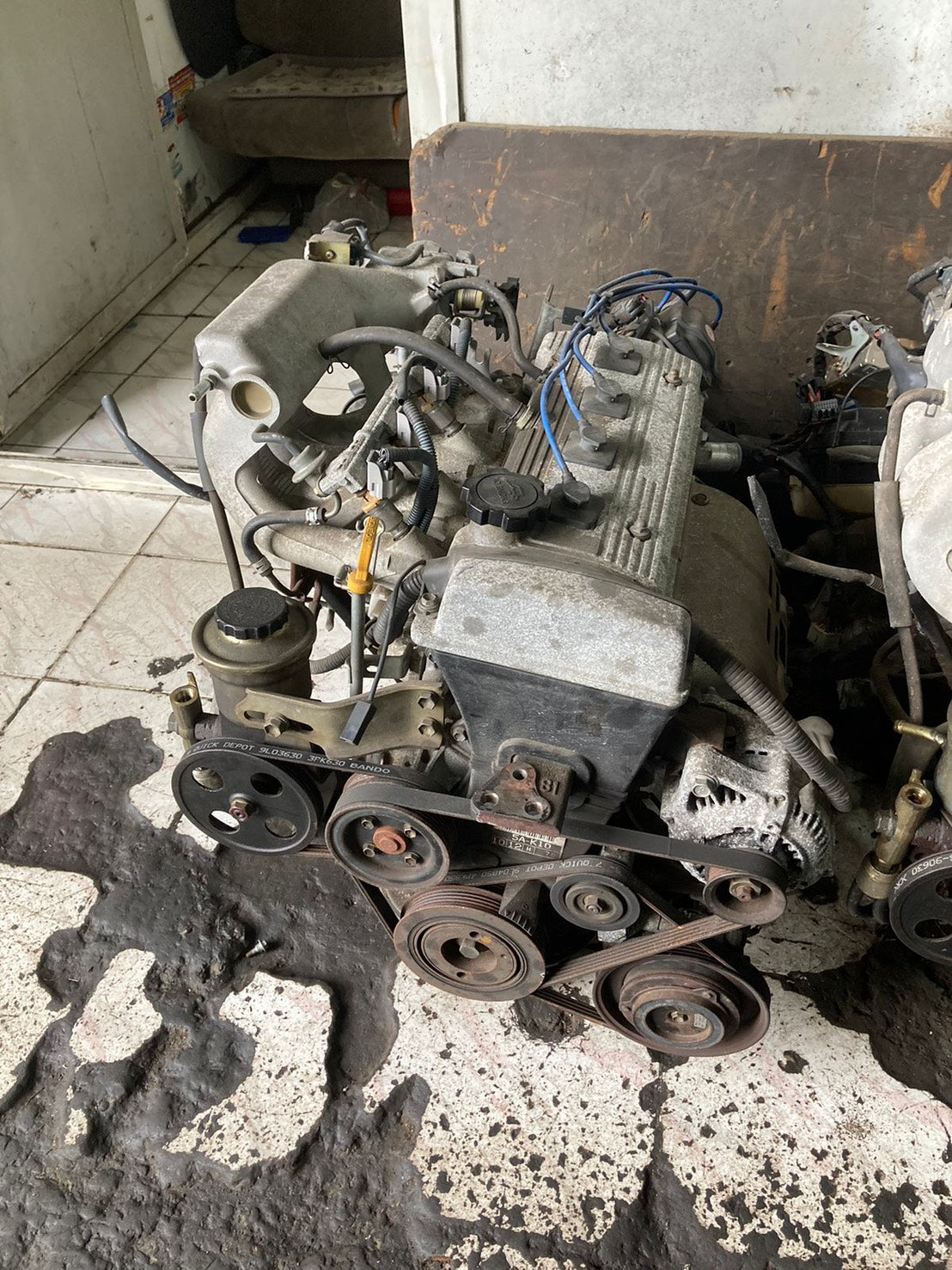 ［USED ENGINE］ TOYOTA 5A-FE FF MT 2WD DELCO JAPAN