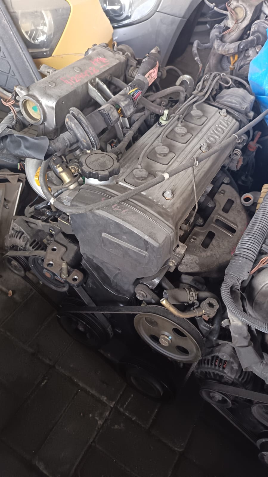 ［USED ENGINE］ TOYOTA 5E-FE FF AT 2WD DELCO BIG-TM TAIWAN